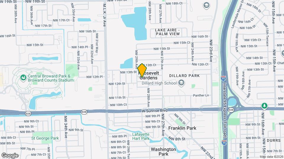 2857 NW 12th St Map and Location Details