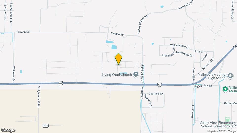 5519 Cordova Ln Map and Location Details