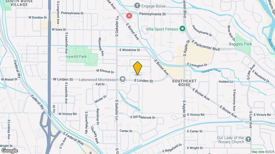 2582 S Falling Brook Ln Map and Location Details