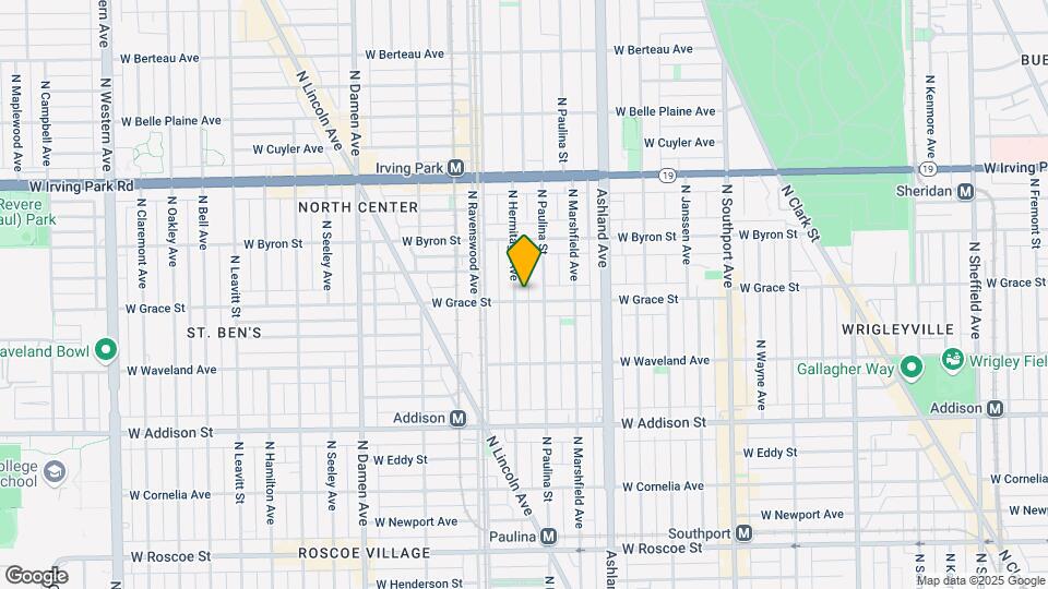 1714 W Grace St Map and Location Details