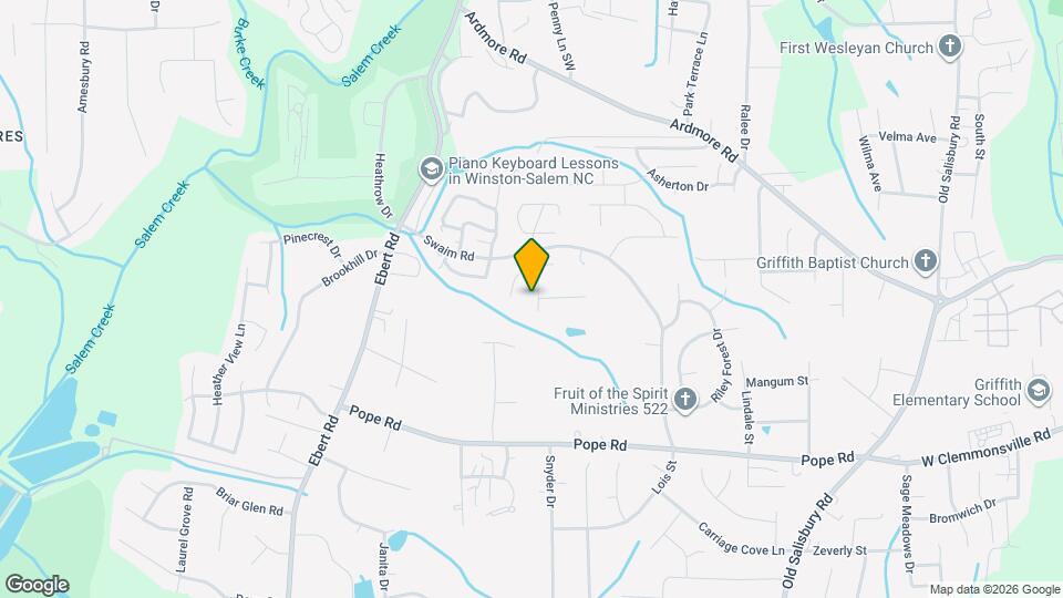 3624 Tea Berry Ridge Rd, Unit 108 Map and Location Details