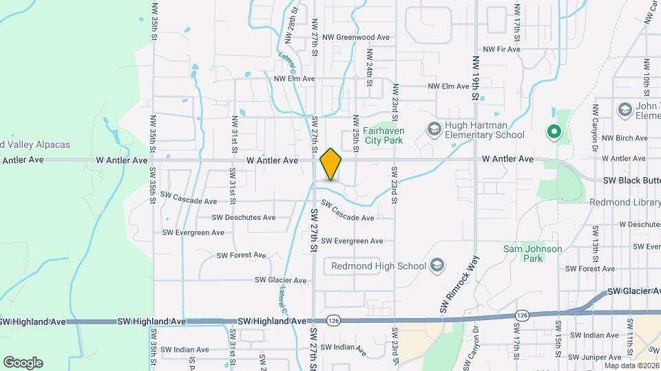 2614 SW Cascade Mountain Ln Map and Location Details