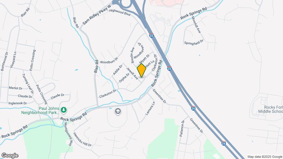 399 Clarkston Dr Map and Location Details