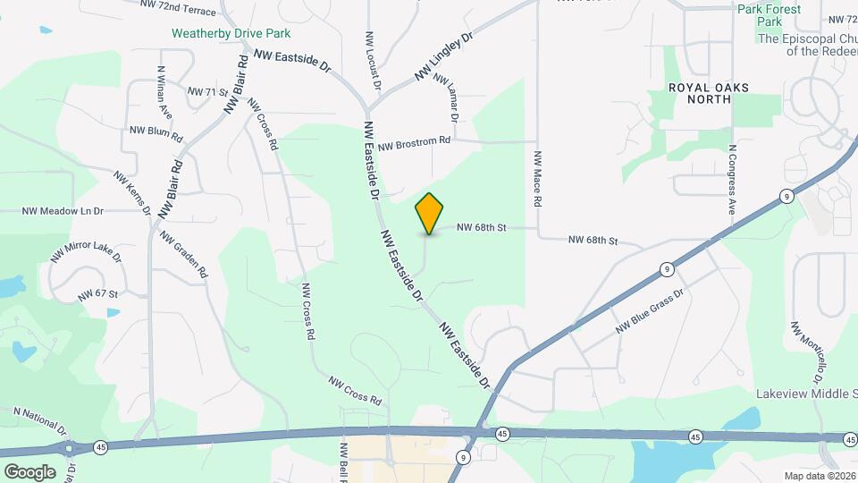 6721 Prairie Ln Map and Location Details