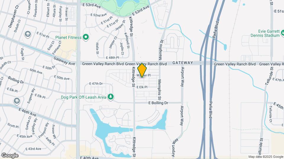 16059 E Elk Dr Mapa y Detalles de la Ubicación