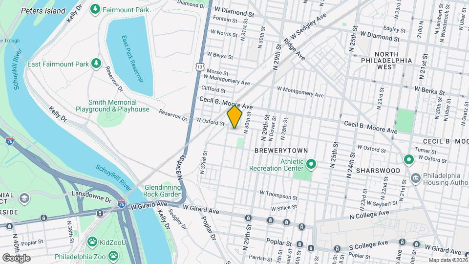 3029 Redner St Map and Location Details
