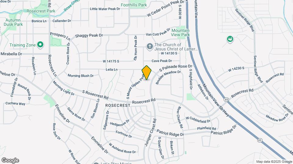 5027 Great Basin Cir Map and Location Details