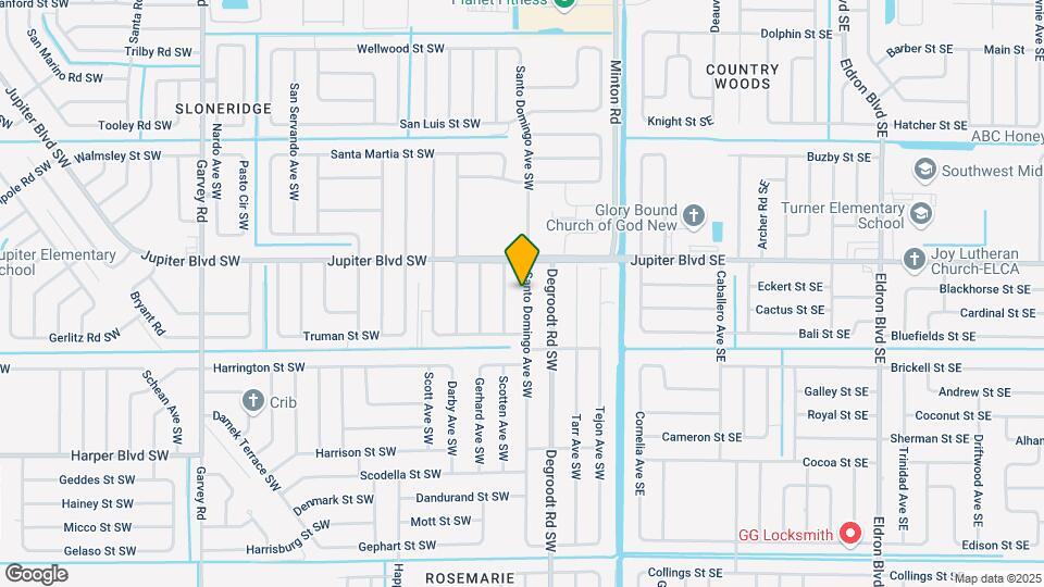 548 Santo Domingo Ave SW Map and Location Details