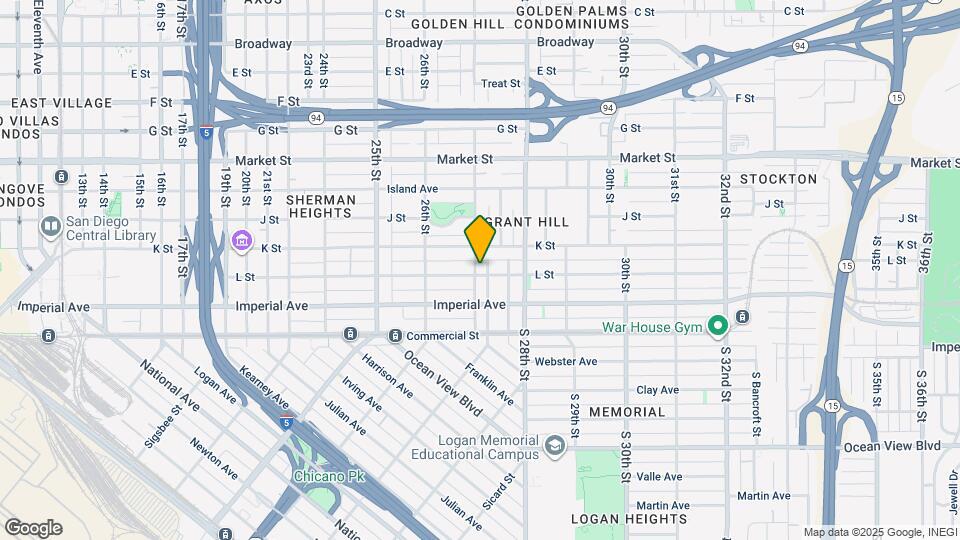 2710 L St Map and Location Details