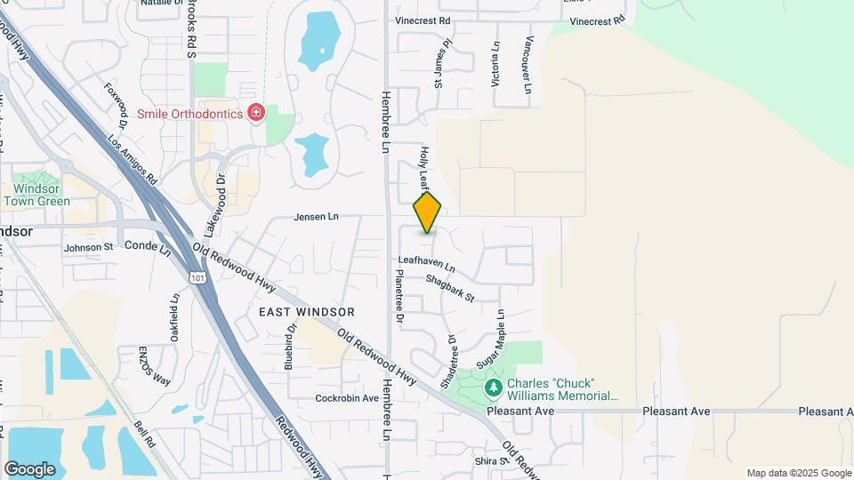 8625 Sassafras St Map and Location Details
