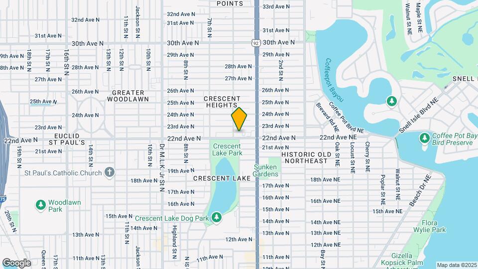 475 22nd Ave N Map and Location Details