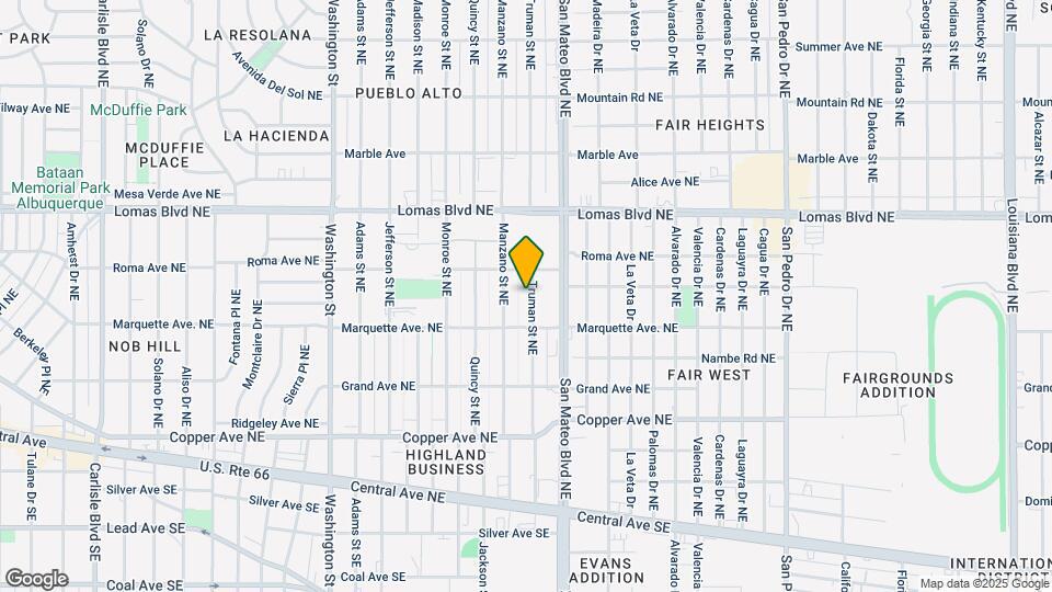 425 Truman St NE Map and Location Details