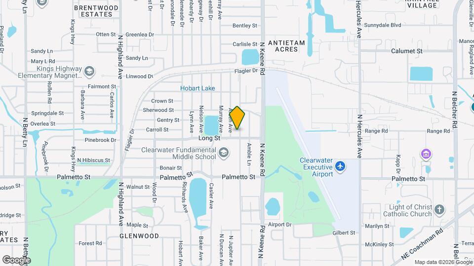 1224 N Saturn Ave Map and Location Details