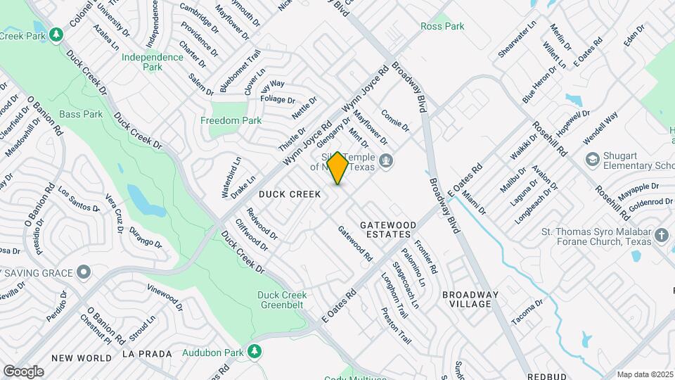 4621 Tarry Dr Map and Location Details