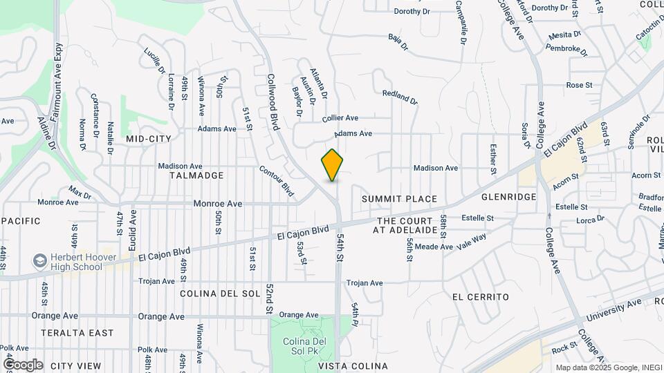 4530 54th St Mapa y Detalles de la Ubicación