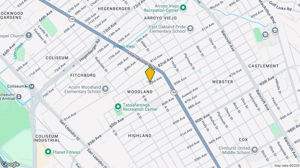 1291 83rd Ave Mapa y Detalles de la Ubicación