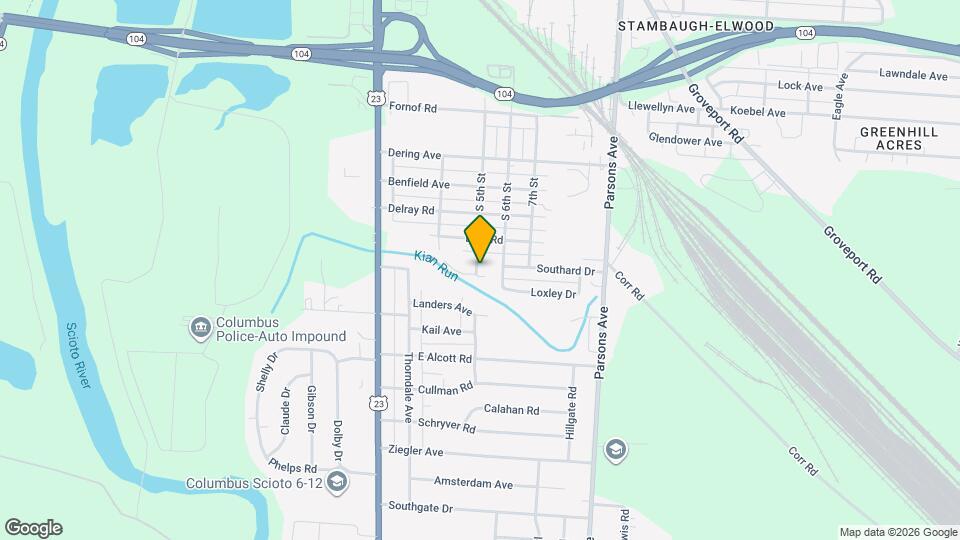 2638 S 5th St Map and Location Details