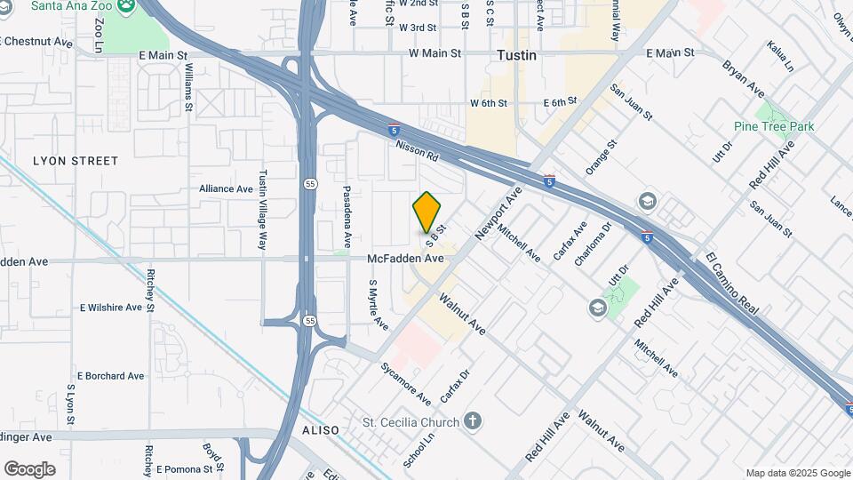 McFadden Village Apartments Mapa y Detalles de la Ubicación