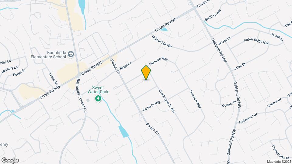 2400 Lansdowne Ct NW Map and Location Details