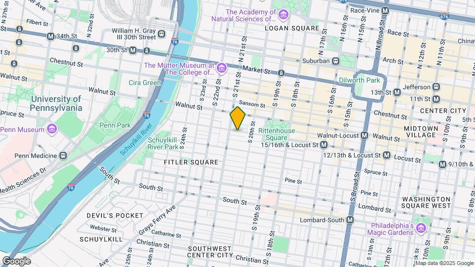 2036 Locust St Map and Location Details