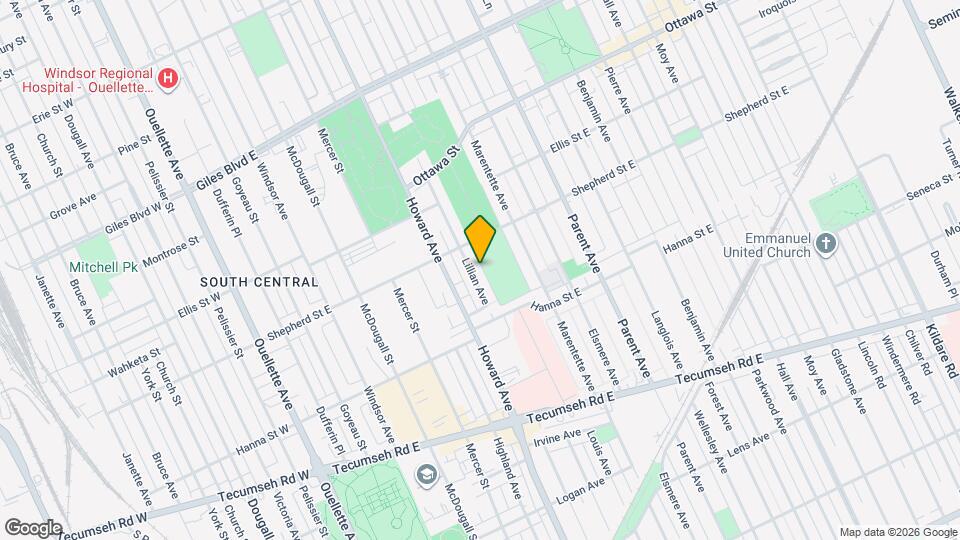 1530 Lillian Av Map and Location Details