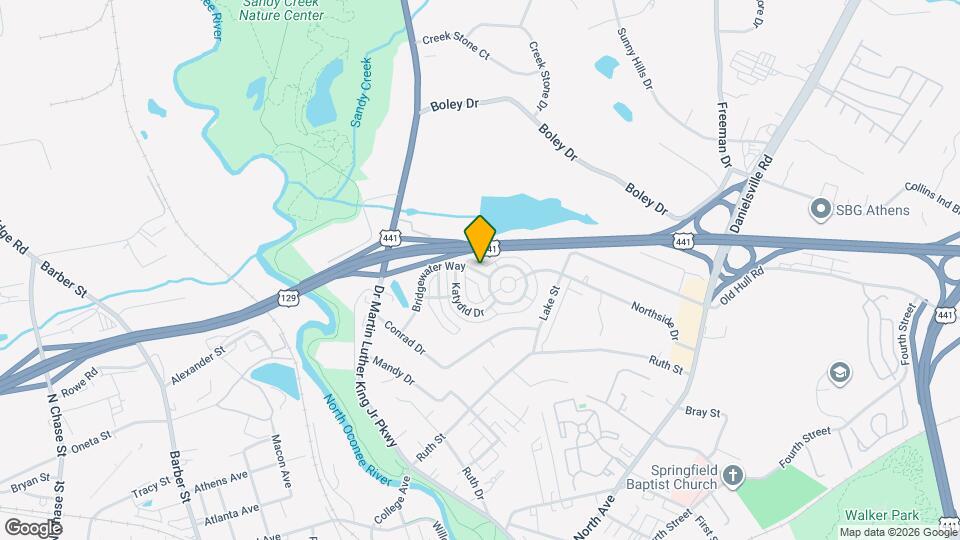 451 Bridgewater Way Map and Location Details