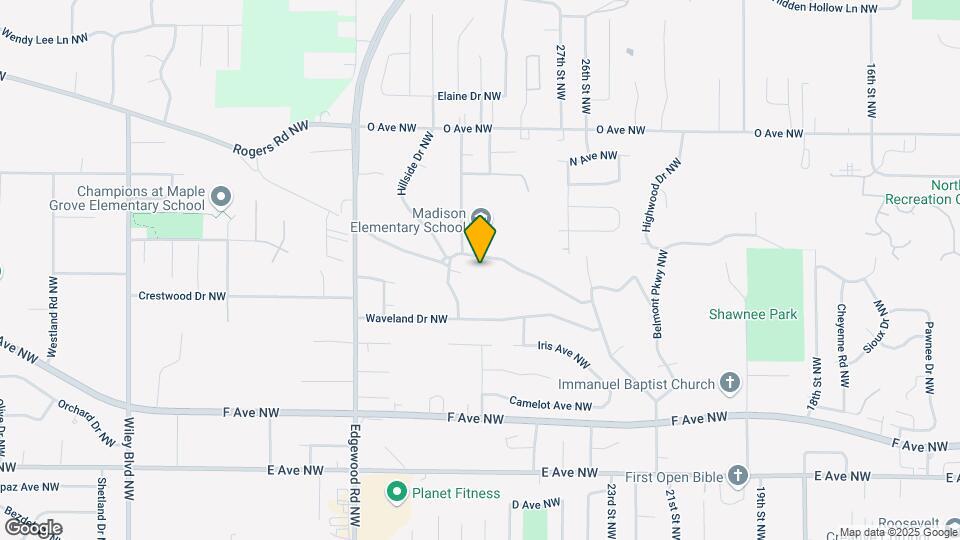 2911 Westwood Dr NW Map and Location Details