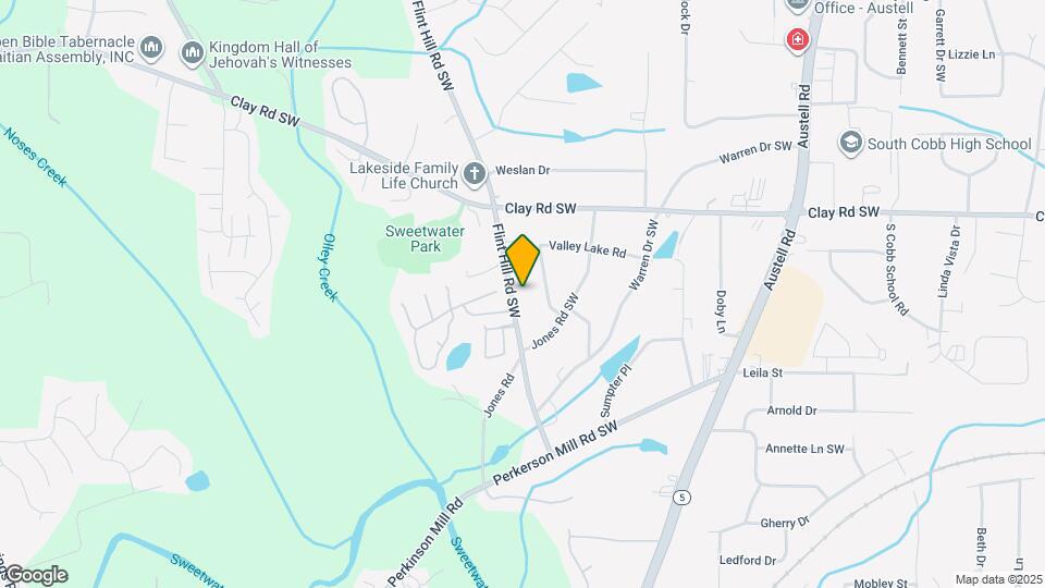 5069 Flint Hill Rd SW Map and Location Details