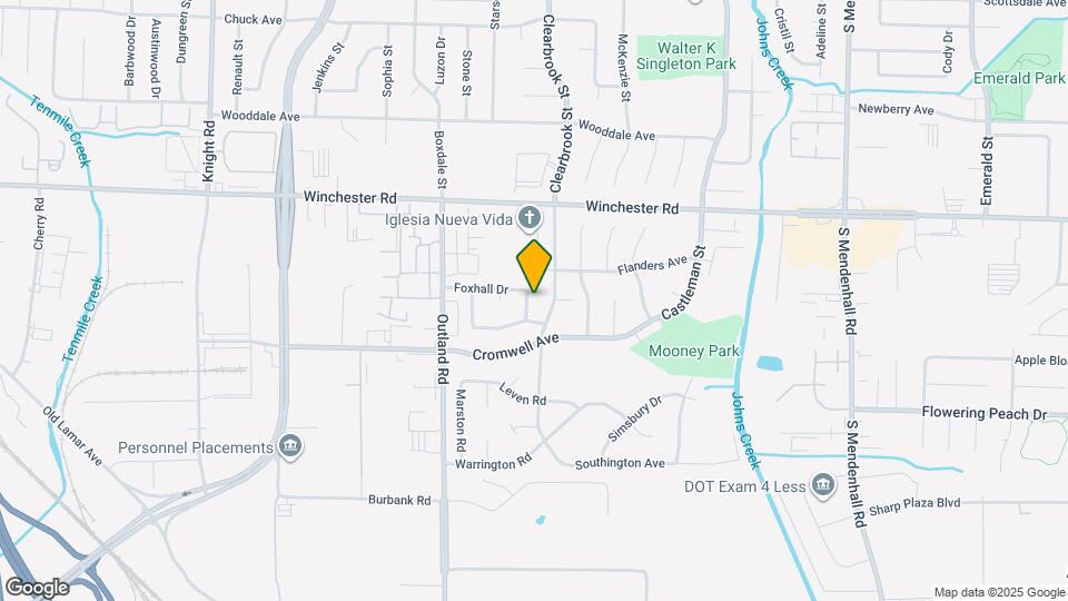 4950 Foxhall Dr Map and Location Details