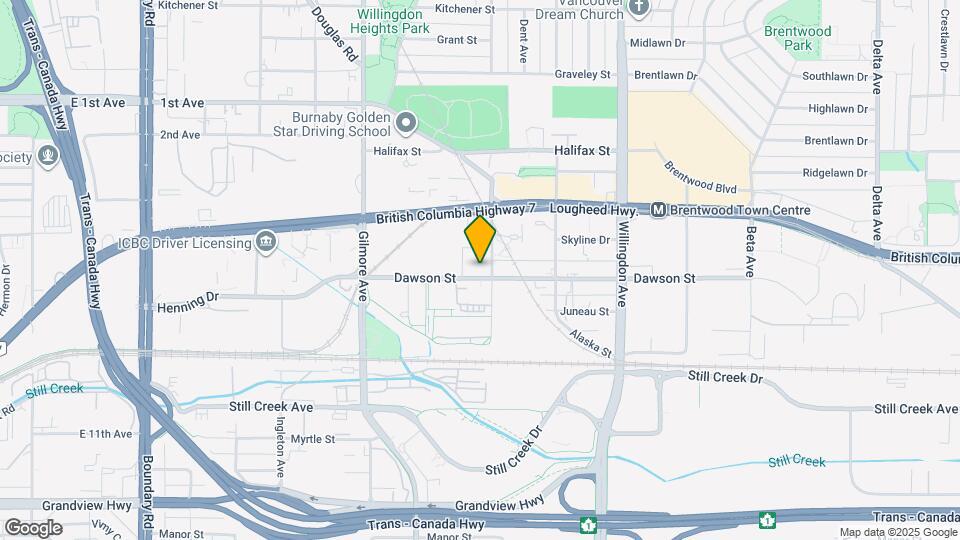 4279 Dawson St Map and Location Details