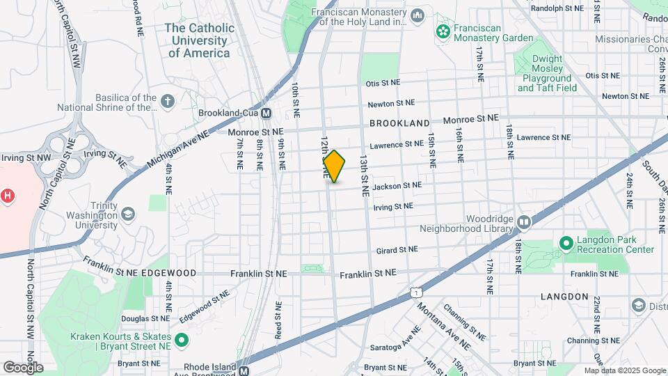 1202 Jackson St NE Map and Location Details