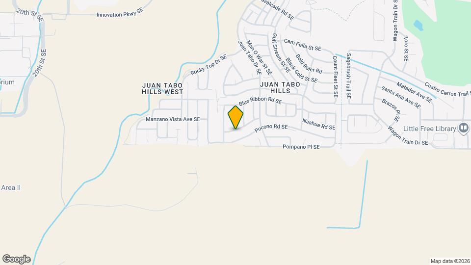 11624 Thistledown Rd SE Map and Location Details