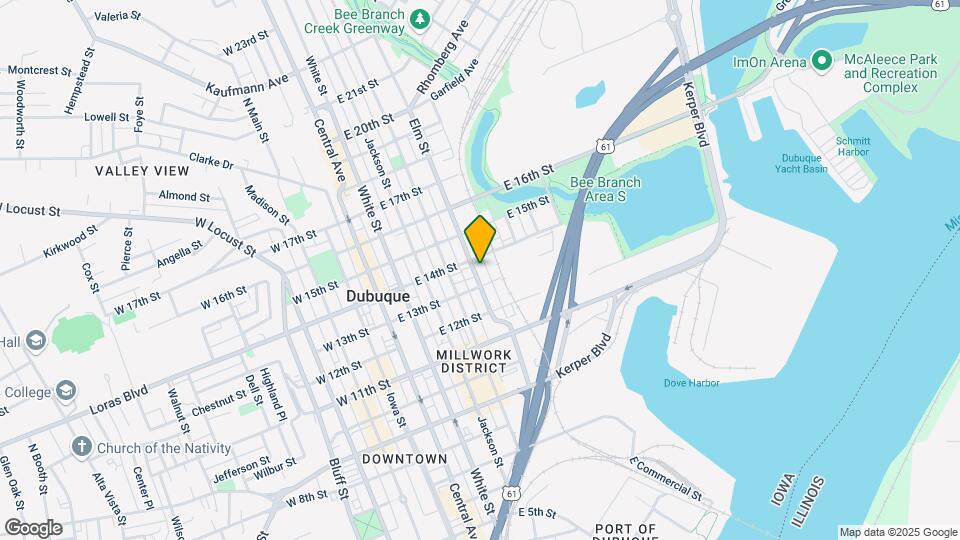 1356 Elm St Mapa y Detalles de la Ubicación