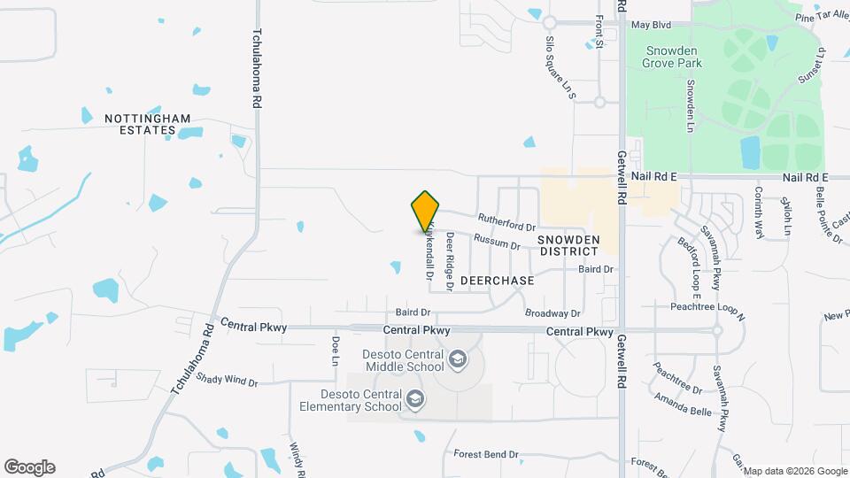 5791 Kuykendall Dr Map and Location Details