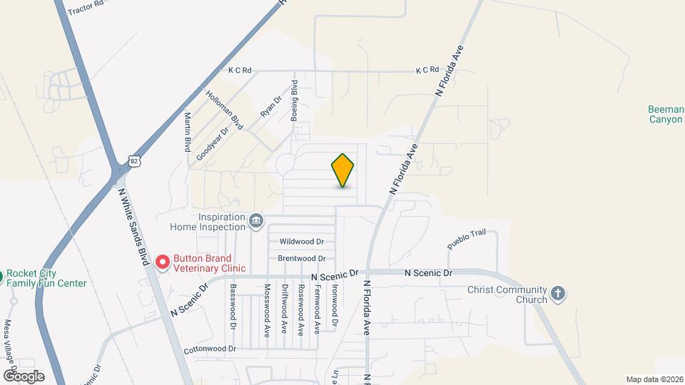 558 San Simon Dr Map and Location Details