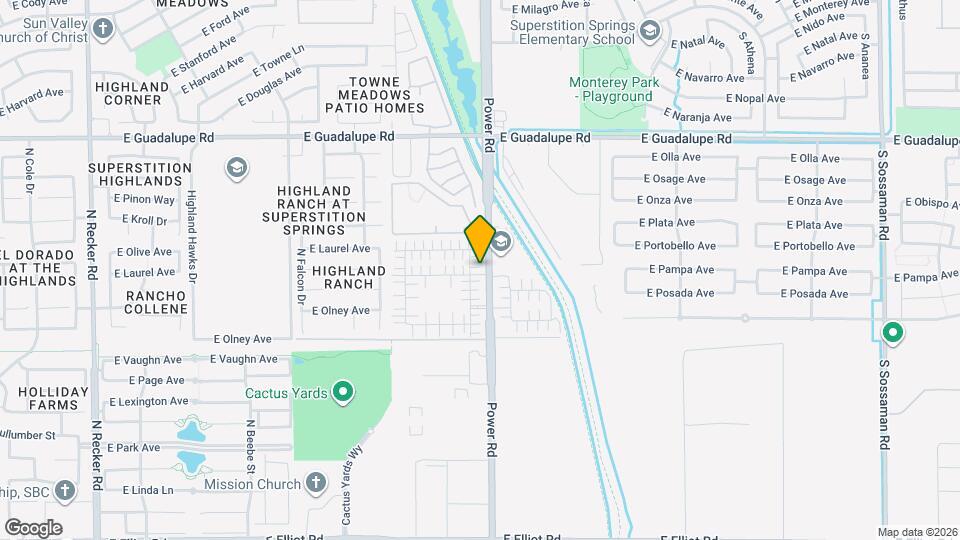 533 N Ranger Trail Map and Location Details