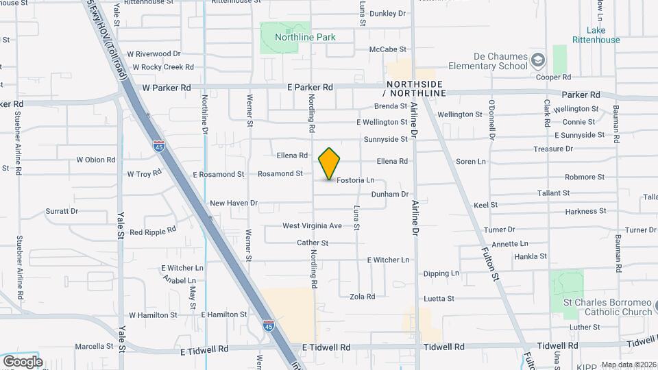 618 Fostoria Ln Map and Location Details