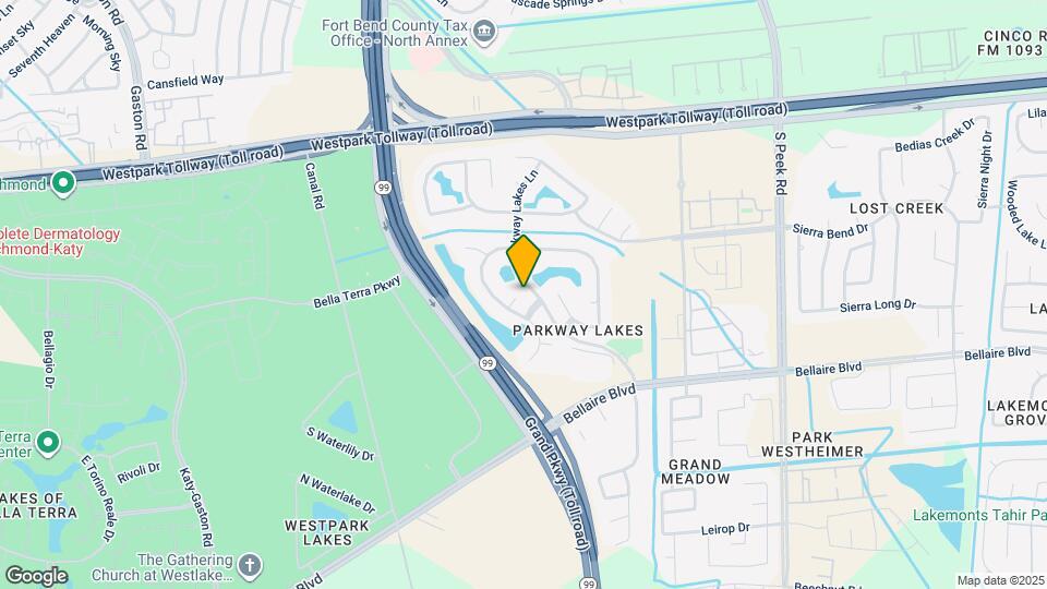 23010 Prairie Lake court Map and Location Details