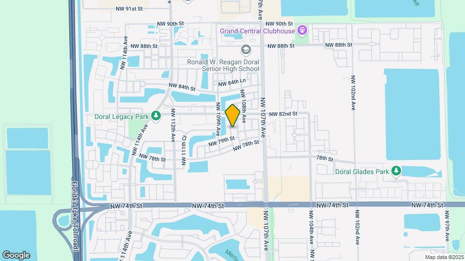 8079 NW 108th Pl Map and Location Details