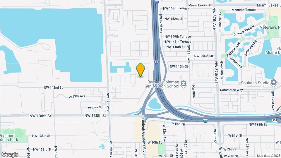 10390 W 33rd Ln Map and Location Details