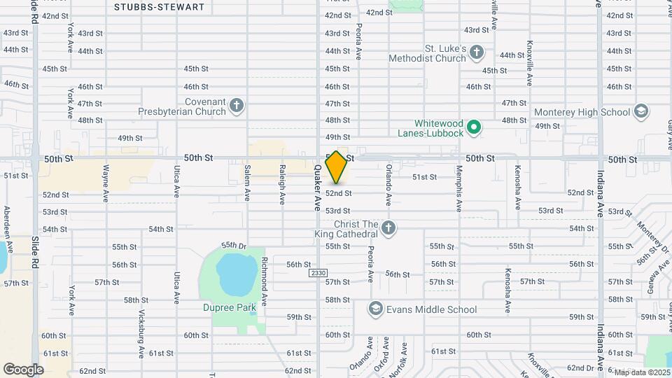 4312 52nd St, Unit B Map and Location Details