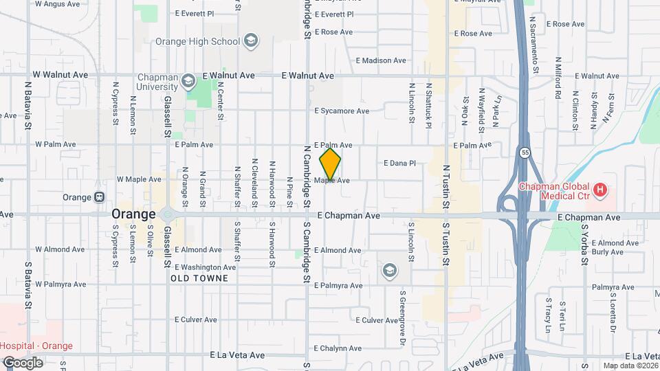 183 N Waverly St Map and Location Details