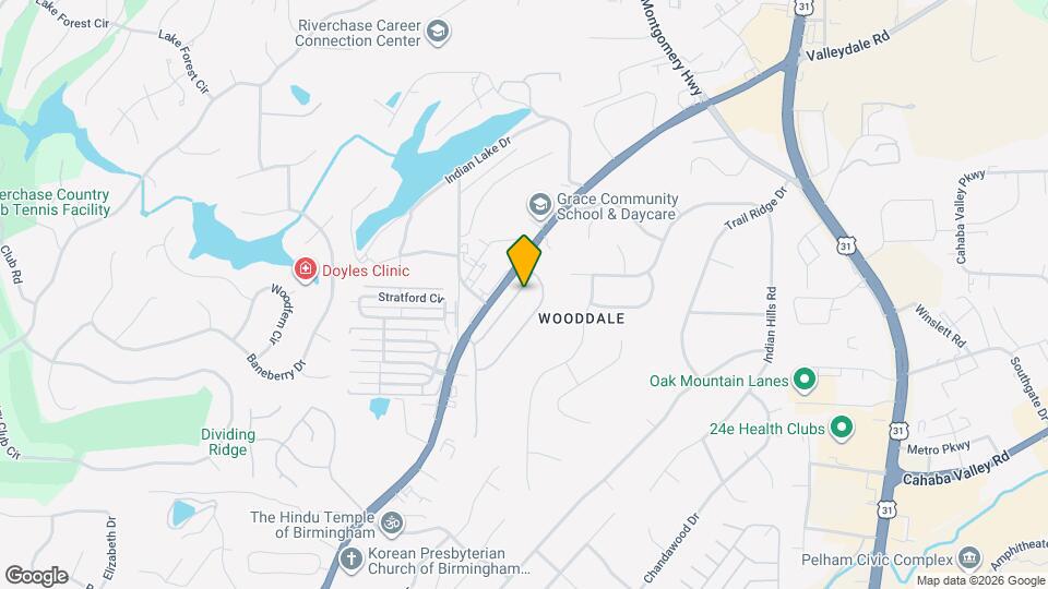 114 Hayesbury Ln Map and Location Details