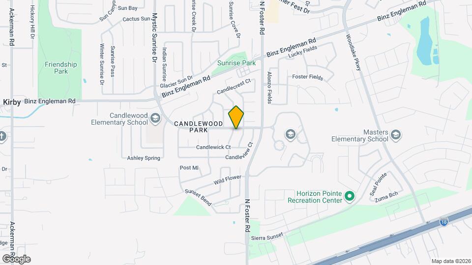 3632 Candleknoll Cir Map and Location Details