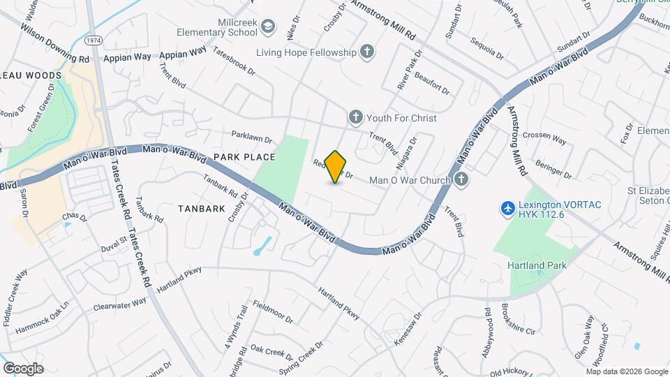 1350 Dix Dr Map and Location Details