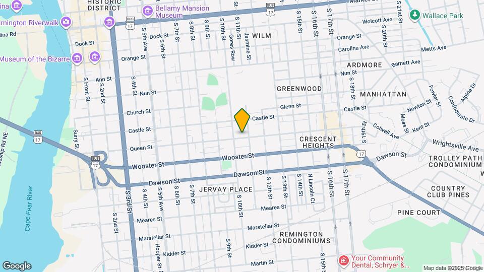 1011 Queen St Map and Location Details