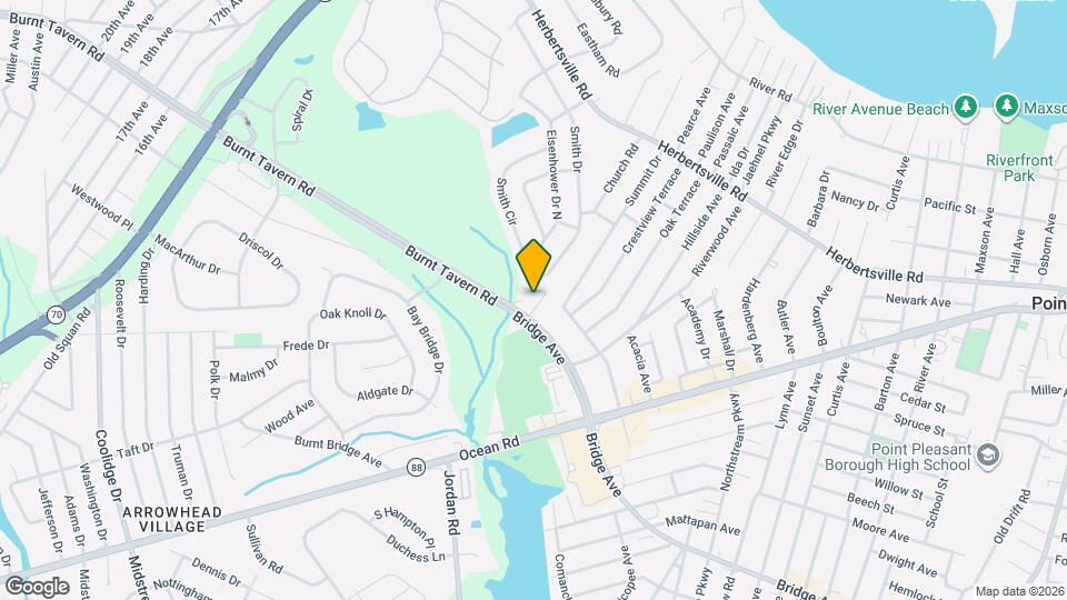 3431 Bridge Ave Map and Location Details