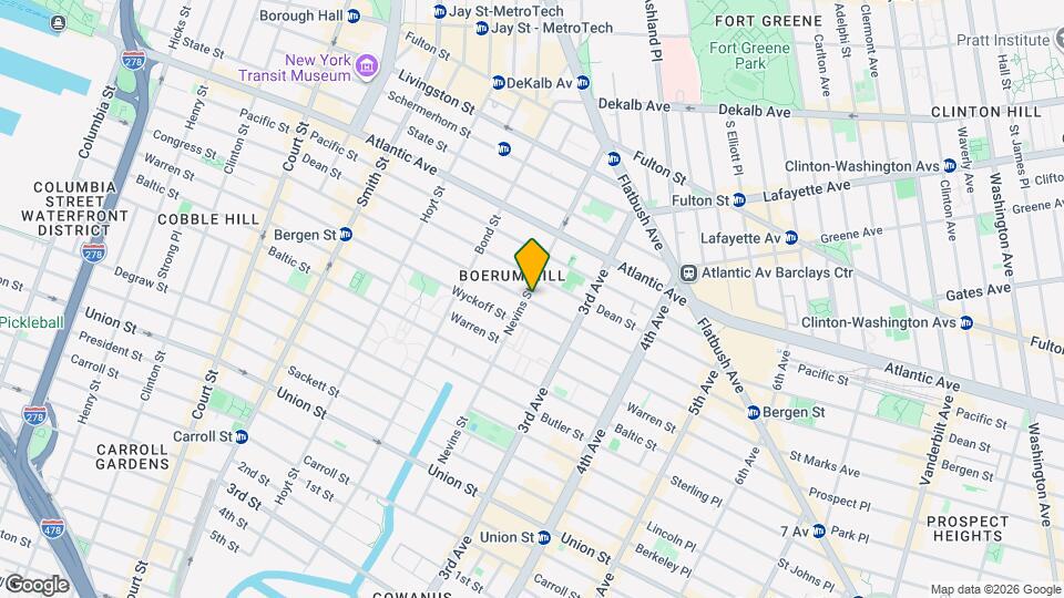 143 Nevins St, Unit SI ID1512845P Map and Location Details