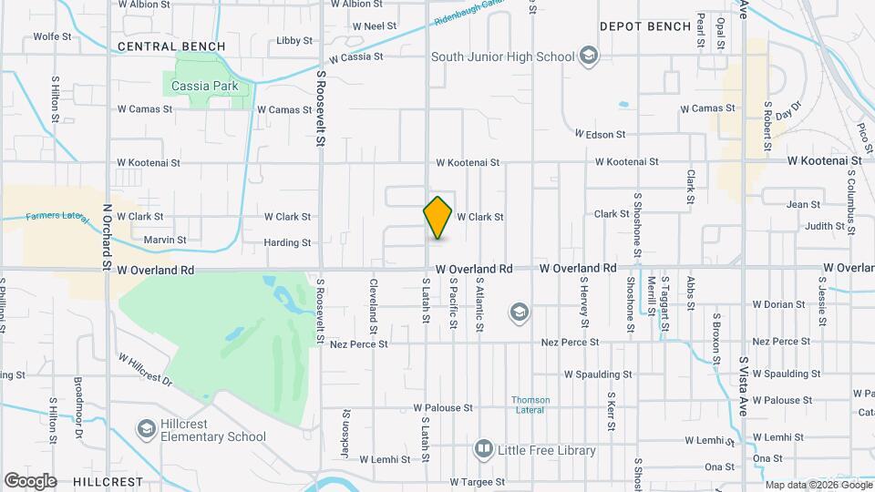 3716 Custer Dr Map and Location Details