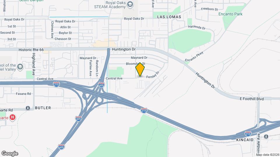 2516 Fernley Dr Map and Location Details